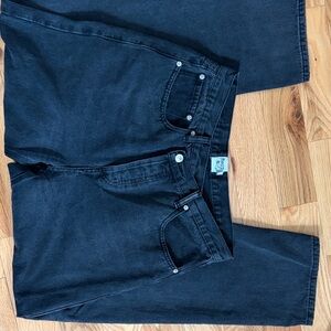 Princess Polly Womens Black Jeans